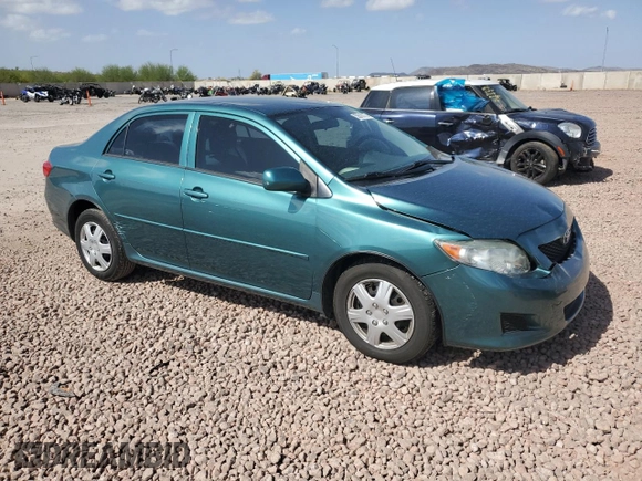 2010 Toyota Corolla with VIN 1NXBU4EE1AZ294667, listed as a Copart auction lot 53510175 with 99,020 mi miles and Salvage Title. Bid and sale history available at carsss.com. Image 4.