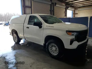 2023 Chevrolet Silverado 1500 Work Truck with VIN 3GCNAAEK5PG346635, listed as a Copart auction lot 48968735 with 102,241 mi miles and Clean Title. Bid and sale history available at carsss.com. Image 4.