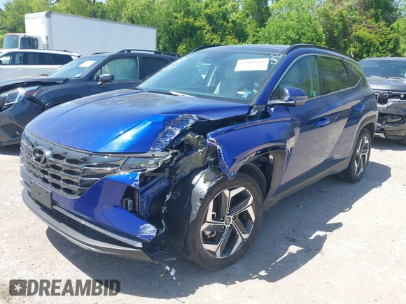 2024 Hyundai Tucson Limited with VIN 5NMJECDE4RH358034, listed as a IAAI auction lot 42014026 with 34,400 mi miles. Bid and sale history available at carsss.com. Image 17.