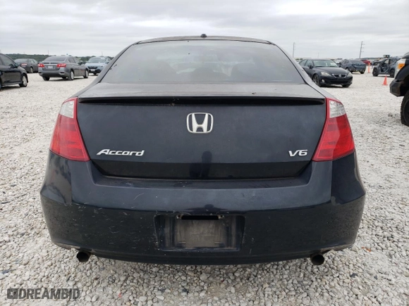 2008 Honda Accord Cpe EX-L with VIN 1HGCS22838A014357, listed as a Copart auction lot 52184634 with 197,901 mi miles and Clean Title. Bid and sale history available at carsss.com. Image 6.