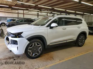 2022 Hyundai Santa Fe Hybrid Limited with VIN KM8S5DA1XNU054524, listed as a Copart auction lot 49461015 with 27,809 mi miles and Salvage Title. Bid and sale history available at carsss.com. Image 1.