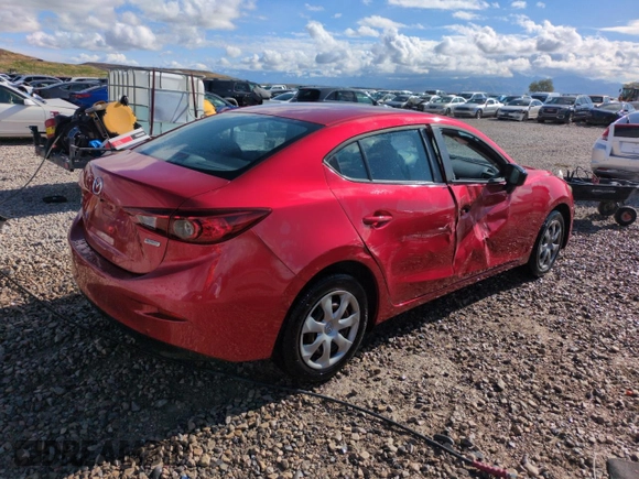 2015 Mazda 3 i SV with VIN JM1BM1T72F1228385, listed as a Copart auction lot 54739375 with 94,322 mi miles and Salvage Title. Bid and sale history available at DreamBid. Image 3.