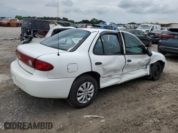 2004 Chevrolet Cavalier with VIN 1G1JC52F447292512, listed as a Copart auction lot 57637534 with 118,256 mi miles and Salvage Title. Bid and sale history available at carsss.com. Image 3.