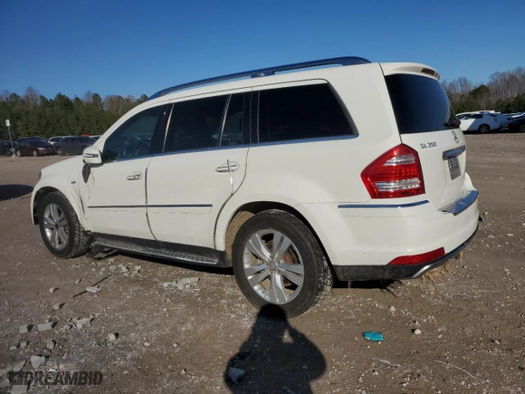 2012 Mercedes-Benz GL-Class GL 350 BlueTEC with VIN 4JGBF2FE5CA771747, listed as a Copart auction lot 85023214 with 106,843 mi miles and Salvage Title. Bid and sale history available at carsss.com. Image 2.