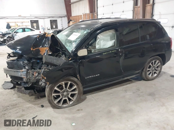 2016 Jeep Compass Latitude with VIN 1C4NJDEB7GD724176, listed as a IAAI auction lot 42051937 with 85,546 mi miles and . Bid and sale history available at DreamBid. Image 18.