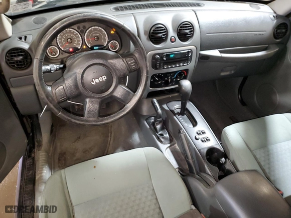 2006 Jeep Liberty Sport with VIN 1J4GL48K56W267461, listed as a Copart auction lot 53527055 with 159,553 mi miles and Salvage Title. Bid and sale history available at carsss.com. Image 8.