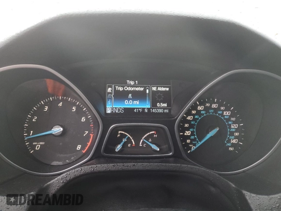 2012 Ford Focus Titanium with VIN 1FAHP3N20CL279226, listed as a Copart auction lot 41343015 with 145,390 mi miles and Salvage Title. Bid and sale history available at carsss.com. Image 9.