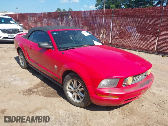 2009 Ford Mustang with VIN 1ZVHT84N795112662, listed as a IAAI auction lot 42322437 with Not provided miles and . Bid and sale history available at DreamBid. Image 1.