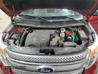 2015 Ford Explorer with VIN 1FM5K8B88FGB10971, listed as a Copart auction lot 45107215 with 150,735 mi miles and Salvage title. Bid and sale history available at DreamBid. Image 12.