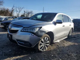 2014 Acura MDX Technology with VIN 5FRYD4H66EB008862, listed as a Copart auction lot 85141634 with 136,657 mi miles and Salvage title. Bid and sale history available at DreamBid. Image 1.