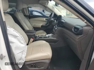 2020 Ford Explorer Platinum z VIN 1FM5K8HC4LGA06047, wystawiony jako Copart lot #58777285 z przebiegiem Nie podano mil oraz Szkoda całkowita • Salvage title. Historia ofert i sprzedaży dostępna na DreamBid. Obrazek 7.