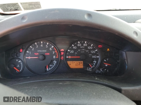 2014 Nissan Frontier SV with VIN 1N6AD0CUXEN736068, listed as a Copart auction lot 51046865 with 115,472 mi miles and Salvage title. Bid and sale history available at DreamBid. Image 9.