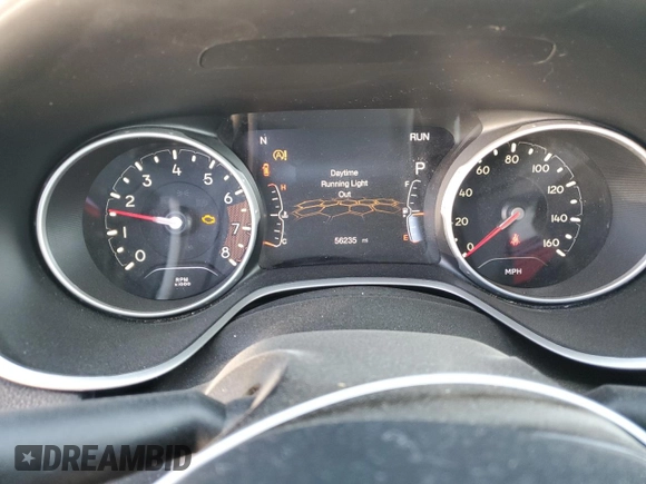 2019 Jeep Compass Latitude z VIN 3C4NJCBB7KT658181, wystawiony jako Copart lot #51850085 z przebiegiem 56 235 mil mil oraz Szkoda całkowita • Salvage title. Historia ofert i sprzedaży dostępna na DreamBid. Obrazek 9.