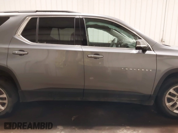 2020 Chevrolet Traverse LT Cloth with VIN 1GNEVGKW3LJ315513, listed as a IAAI auction lot 42040965 with 111,829 mi miles and . Bid and sale history available at DreamBid. Image 14.