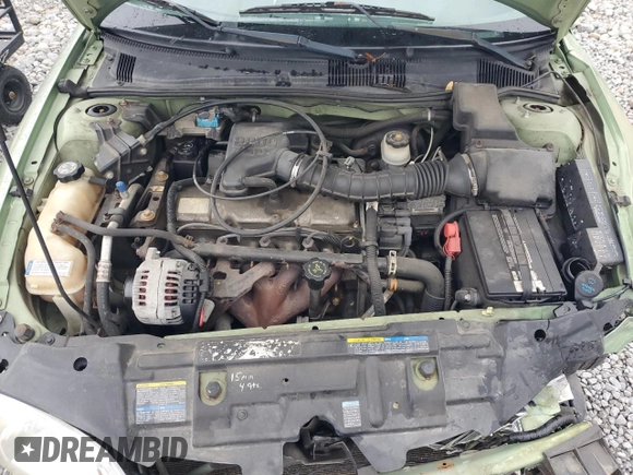 2002 Chevrolet Cavalier with VIN 1G1JC524727177110, listed as a Copart auction lot 80870344 with 109,034 mi miles and Salvage Title. Bid and sale history available at carsss.com. Image 12.