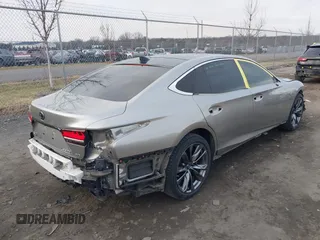 2018 Lexus LS with VIN JTHC51FFXJ5002387, listed as a IAAI auction lot 41178208 with 56,142 mi miles. Bid and sale history available at carsss.com. Image 4.