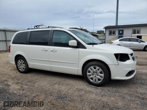 2013 Dodge Grand Caravan SXT with VIN 2C4RDGCG2DR553757, listed as a Copart auction lot 53756245 with 122,275 mi miles and Non Repairable. Bid and sale history available at DreamBid. Image 4.