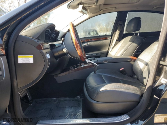 2013 Mercedes-Benz S-Class S 550 with VIN WDDNG7DB5DA500571, listed as a Copart auction lot 48020875 with 87,481 mi miles and Salvage Title. Bid and sale history available at carsss.com. Image 7.