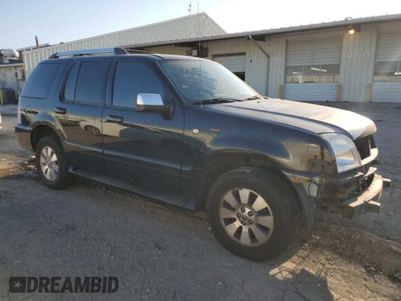 2006 Mercury Mountaineer Premier with VIN 4M2EU48826UJ11687, listed as a Copart auction lot 75607224 with 194,606 mi miles and Salvage Title. Bid and sale history available at carsss.com. Image 4.