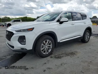 2019 Hyundai Santa Fe SEL with VIN 5NMS33ADXKH048739, listed as a Copart auction lot 53942885 with 62,182 mi miles and Clean Title. Bid and sale history available at DreamBid. Image 1.