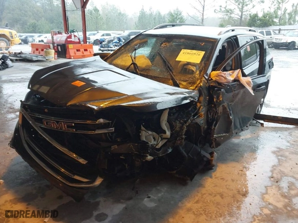 2018 GMC Terrain SLT with VIN 3GKALPEV6JL356552, listed as a IAAI auction lot 41860526 with 1 mi miles. Bid and sale history available at carsss.com. Image 2.