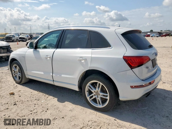 2017 Audi Q5 Premium Plus with VIN WA1D7AFP2HA050650, listed as a Copart auction lot 58150385 with 134,966 mi miles and Clean title. Bid and sale history available at DreamBid. Image 2.