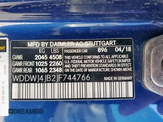 2018 Mercedes-Benz C 300 z VIN WDDWJ4JB2JF744766, wystawiony jako Copart lot #46121835 z przebiegiem 75 781 mil mil oraz Szkoda całkowita • Salvage title. Historia ofert i sprzedaży dostępna na DreamBid. Obrazek 13.