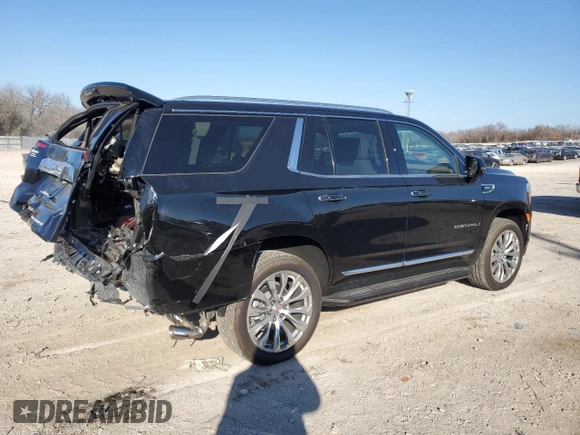 2024 GMC Yukon Denali with VIN 1GKS2DKLXRR402932, listed as a Copart auction lot 86867404 with 280 mi miles and Salvage Title. Bid and sale history available at carsss.com. Image 3.