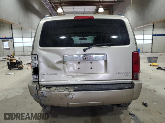 2010 Dodge Nitro SXT with VIN 1D4PU5GK2AW129723, listed as a Copart auction lot 47230535 with 228,701 mi miles and Salvage Title. Bid and sale history available at DreamBid. Image 6.