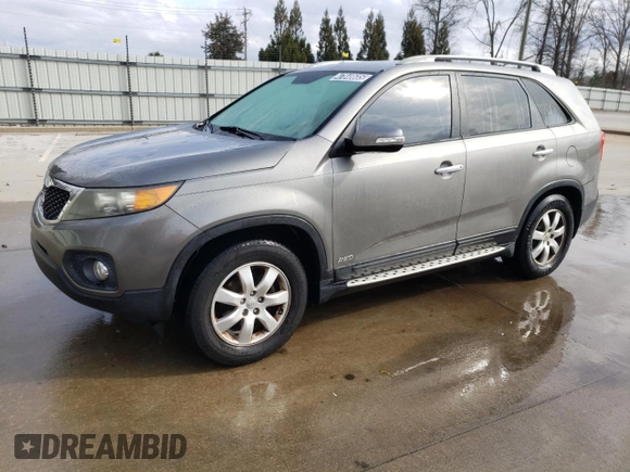2012 Kia Sorento LX with VIN 5XYKTDA28CG285164, listed as a Copart auction lot 47848685 with 118,137 mi miles and Clean Title. Bid and sale history available at carsss.com. Image 1.