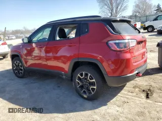 2019 Jeep Compass Trailhawk с VIN 3C4NJDDB3KT704480, выставлен на аукционе Copart как лот 48358155 с пробегом Не указан миль и Списание • Salvage title. История ставок и продаж доступна на DreamBid. Изображение 2.