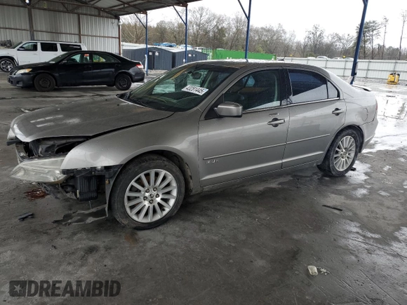2008 Mercury Milan Premier with VIN 3MEHM08Z58R622596, listed as a Copart auction lot 43281445 with 234,623 mi miles and Salvage Title. Bid and sale history available at carsss.com. Image 1.