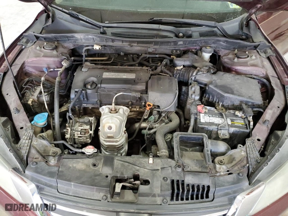 2014 Honda Accord Sedan LX with VIN 1HGCR2F34EA300188, listed as a Copart auction lot 48422045 with 221,744 mi miles and Salvage Title. Bid and sale history available at carsss.com. Image 12.