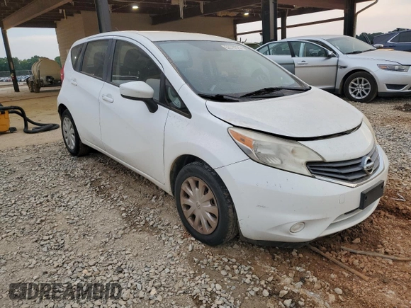 2015 Nissan Note S with VIN 3N1CE2CP5FL424694, listed as a Copart auction lot 62376725 with 159,996 mi miles and Clean title. Bid and sale history available at DreamBid. Image 4.