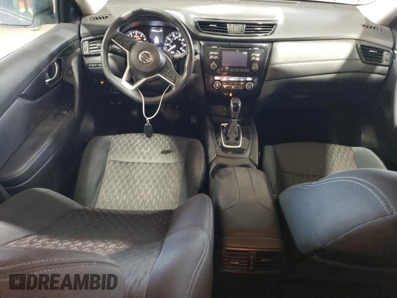 2017 Nissan Rogue SL with VIN 5N1AT2MV1HC802897, listed as a Copart auction lot 54335765 with 62,358 mi miles and Salvage Title. Bid and sale history available at carsss.com. Image 8.