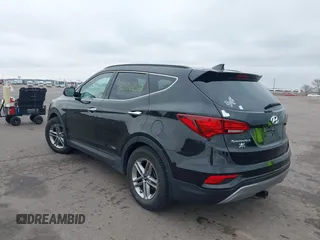 2017 Hyundai Santa Fe Sport 2.4L with VIN 5NMZU3LB1HH044093, listed as a IAAI auction lot 42026250 with 92,077 mi miles. Bid and sale history available at carsss.com. Image 3.