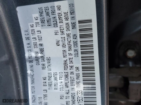 2017 Toyota Yaris iA with VIN 3MYDLBYV4HY153133, listed as a Copart auction lot 79131944 with 132,514 mi miles and Salvage Title. Bid and sale history available at carsss.com. Image 12.