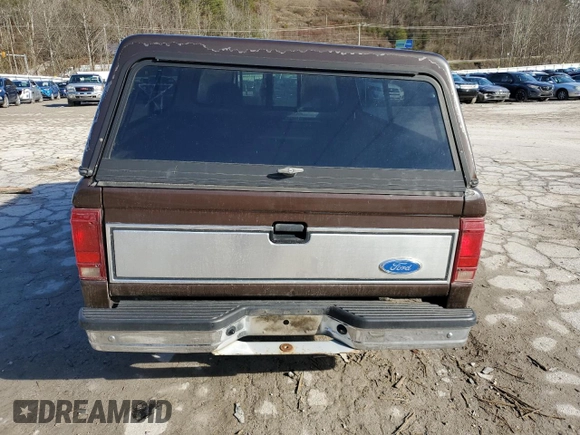1991 Ford Ranger Splash with VIN 1FTCR10X2MTA32992, listed as a Copart auction lot 85140474 with 17,253 mi miles and Salvage Title. Bid and sale history available at DreamBid. Image 6.