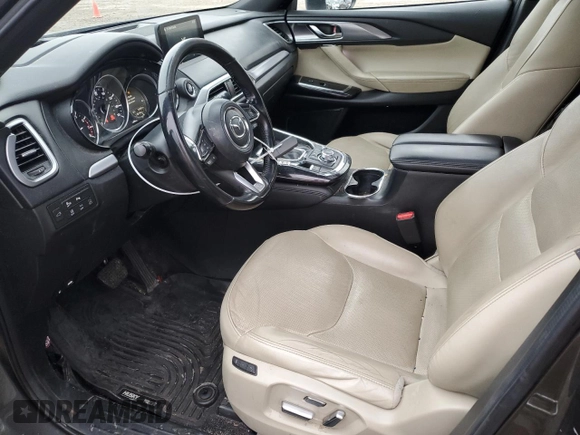 2017 Mazda CX-9 Grand Touring with VIN JM3TCBDYXH0143217, listed as a Copart auction lot 81388264 with 130,381 mi miles and Salvage Title. Bid and sale history available at carsss.com. Image 7.