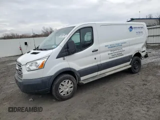 2018 Ford Transit with VIN 1FTYR1ZM7JKB17391, listed as a Copart auction lot 46845195 with 170,533 mi miles and Salvage Title. Bid and sale history available at carsss.com. Image 1.