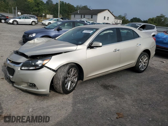 2016 Chevrolet Malibu Limited LTZ with VIN 1G11E5SA8GF109931, listed as a Copart auction lot 74783494 with 95,783 mi miles and Salvage Title. Bid and sale history available at carsss.com. Image 1.