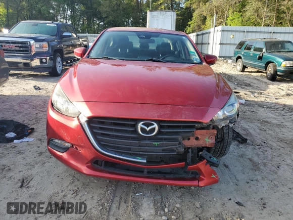 2018 Mazda 3 Touring with VIN 3MZBN1V34JM184390, listed as a Copart auction lot 51583055 with 81,941 mi miles and Salvage Title. Bid and sale history available at DreamBid. Image 5.