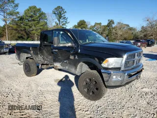 2012 Ram 2500 Big Horn with VIN 3C6UD5DL9CG208473, listed as a Copart auction lot 41638165 with 198,786 mi miles and Salvage Title. Bid and sale history available at carsss.com. Image 4.