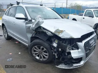 2013 Audi Q5 Premium Plus with VIN WA1LFAFPXDA057449, listed as a IAAI auction lot 41776269 with 105,145 mi miles. Bid and sale history available at carsss.com. Image 1.