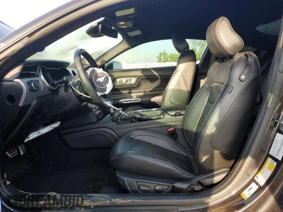 2022 Ford Mustang GT with VIN 1FA6P8CF9N5145476, listed as a Copart auction lot 56279635 with 32,696 mi miles and Salvage title. Bid and sale history available at DreamBid. Image 7.