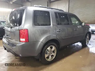 2012 Honda Pilot EX-L with VIN 5FNYF4H59CB017572, listed as a Copart auction lot 51532555 with 127,720 mi miles and Salvage Title. Bid and sale history available at DreamBid. Image 3.