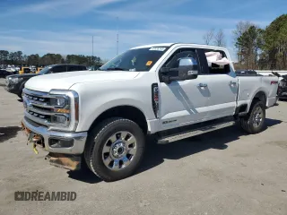 2024 Ford F-250 XL with VIN 1FT8W2BT5RED70414, listed as a Copart auction lot 46526245 with 20,841 mi miles and Salvage title. Bid and sale history available at DreamBid. Image 1.