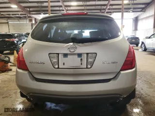 2004 Nissan Murano SE with VIN JN8AZ08W04W328819, listed as a Copart auction lot 52558075 with 171,641 mi miles and Salvage Title. Bid and sale history available at carsss.com. Image 6.