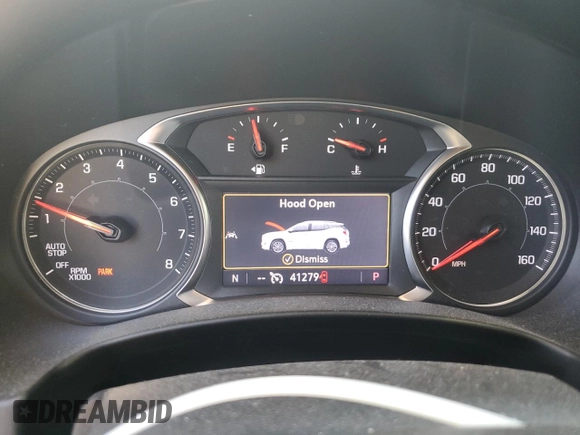 2023 GMC Terrain AT4 with VIN 3GKALYEG0PL145721, listed as a Copart auction lot 57461565 with 41,279 mi miles and Salvage title. Bid and sale history available at DreamBid. Image 9.