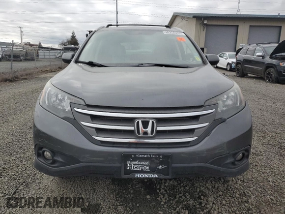 2013 Honda CR-V EX-L with VIN 2HKRM4H77DH655799, listed as a Copart auction lot 48250205 with Not Provided miles and Salvage Title. Bid and sale history available at carsss.com. Image 5.